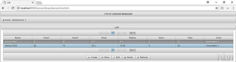 Sensor Manager